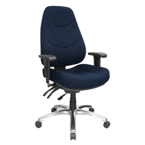 Atlas High Back Clerical Chair